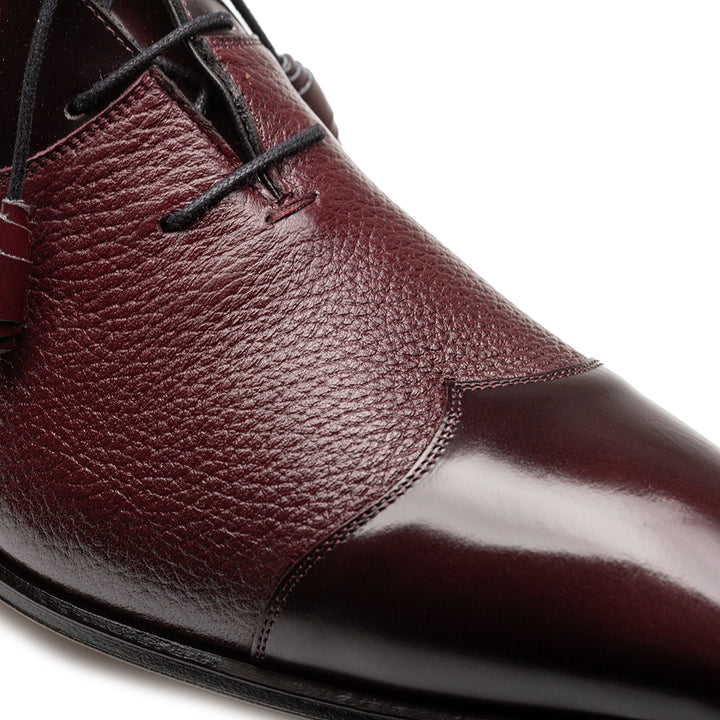 Hi-Shine Calf/Deerskin Oxford