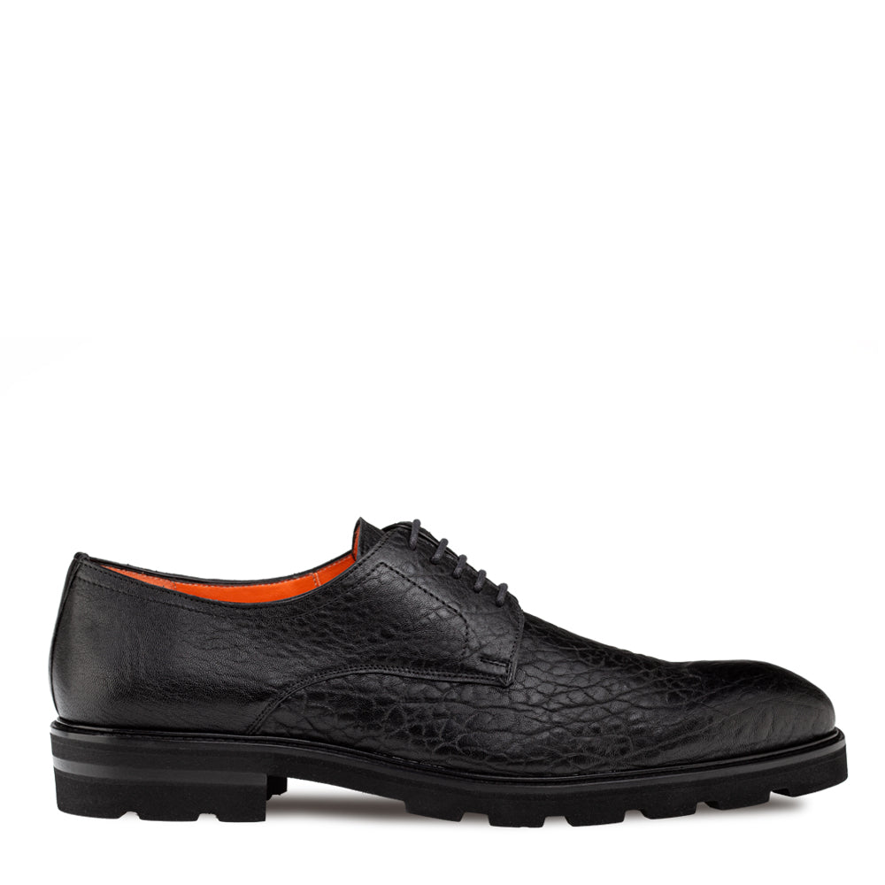 Aspen Pebbled Leather Derby