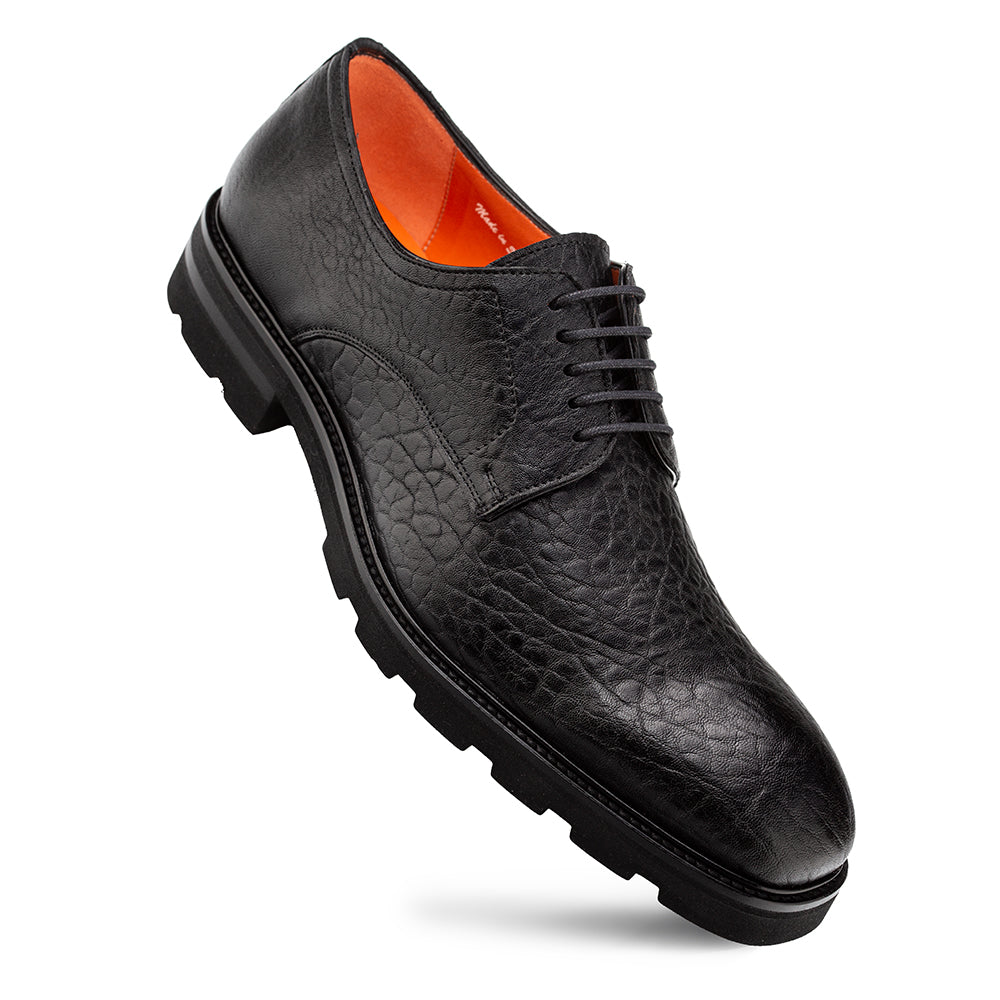 Aspen Pebbled Leather Derby