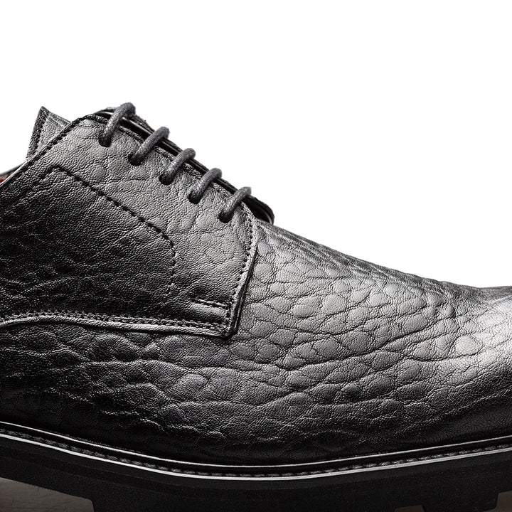 Aspen Pebbled Leather Derby
