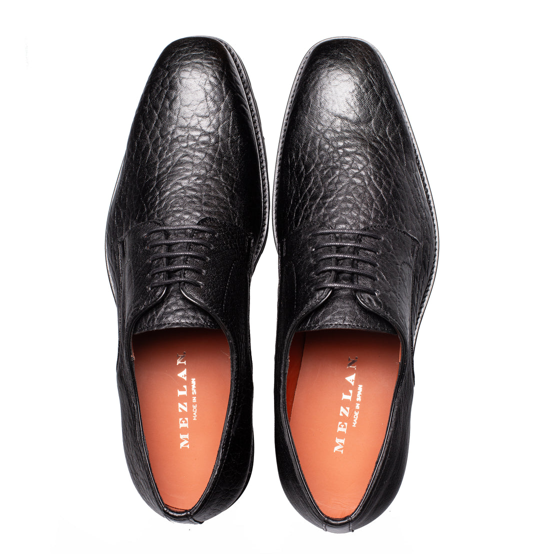 Aspen Pebbled Leather Derby