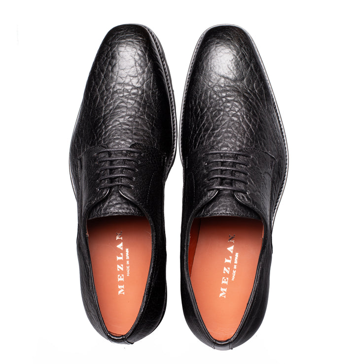 Aspen Pebbled Leather Derby