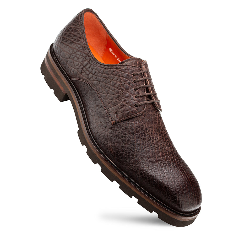 Aspen Pebbled Leather Derby