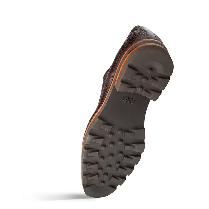 Aspen Pebbled Leather Derby
