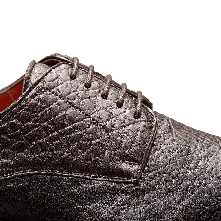 Aspen Pebbled Leather Derby
