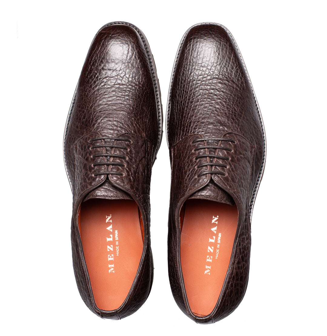 Aspen Pebbled Leather Derby