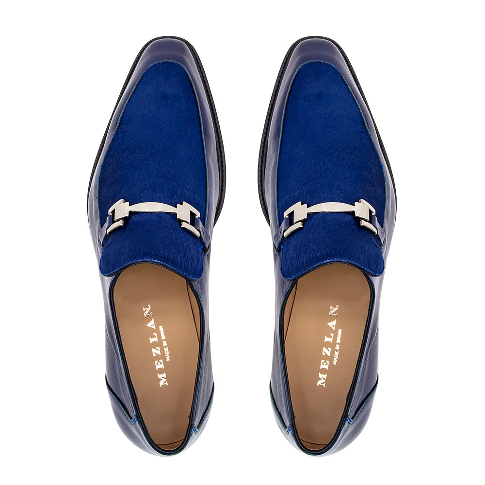Shiny Calf/Pony Ornament Slip On