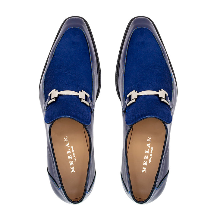 Shiny Calf/Pony Ornament Slip On
