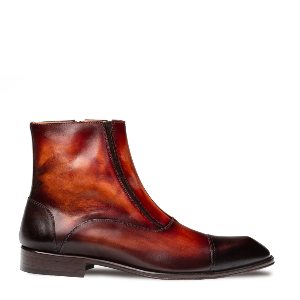 Maverick Patina Cap Toe Boot