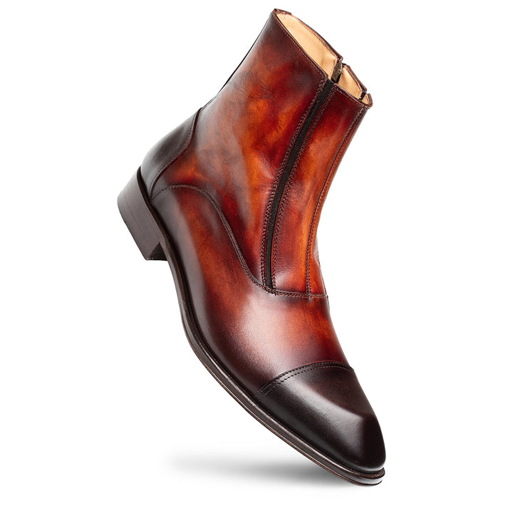 Maverick Patina Cap Toe Boot