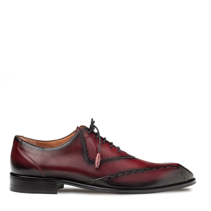 Patina Calf Bicycle Toe Oxford