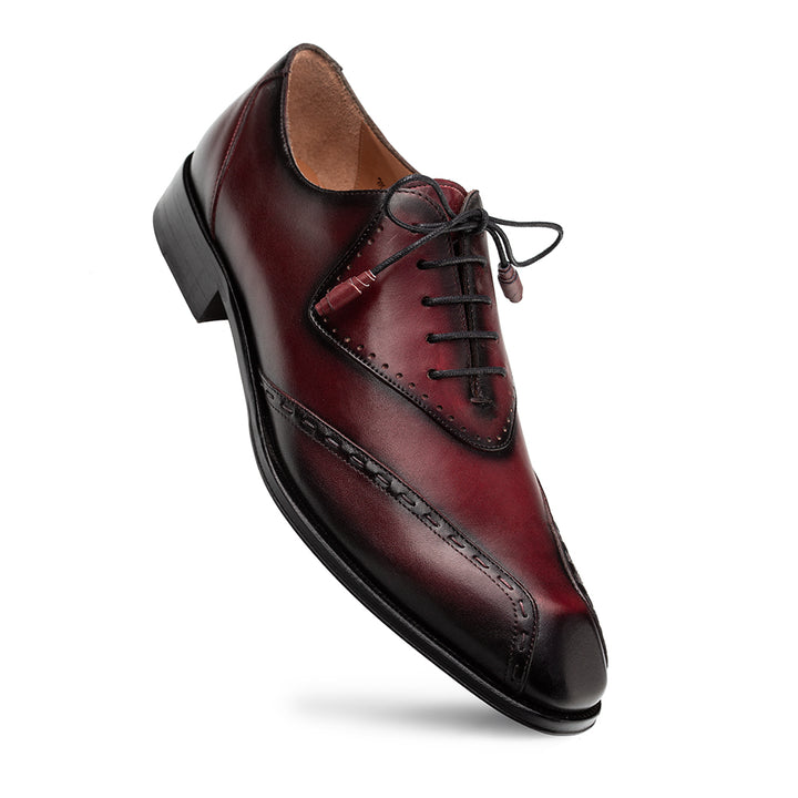 Patina Calf Bicycle Toe Oxford