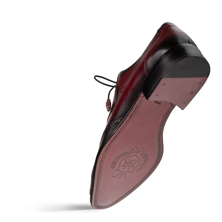 Patina Calf Bicycle Toe Oxford