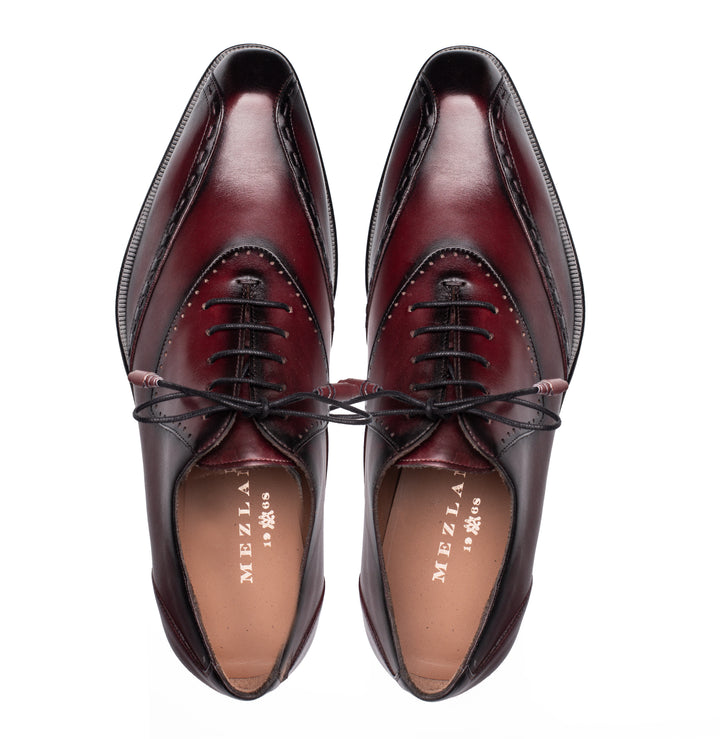 Patina Calf Bicycle Toe Oxford