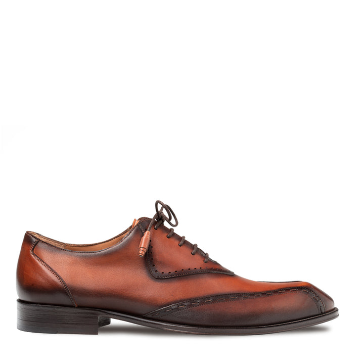 Patina Calf Bicycle Toe Oxford