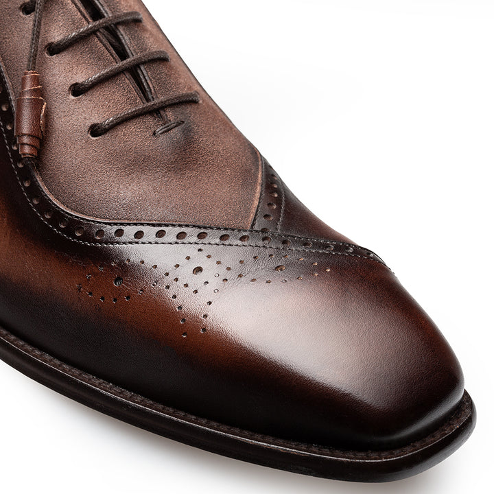 Eagle Calf/Suede Oxford