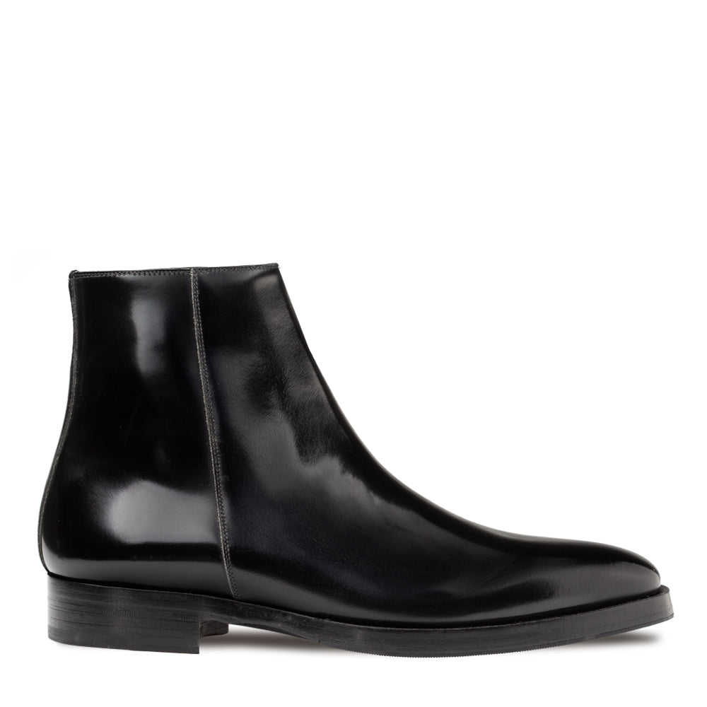 Alta Shiny Calf Ankle Boot