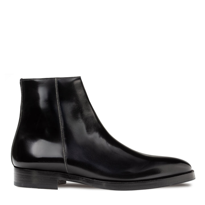 Alta Shiny Calf Ankle Boot