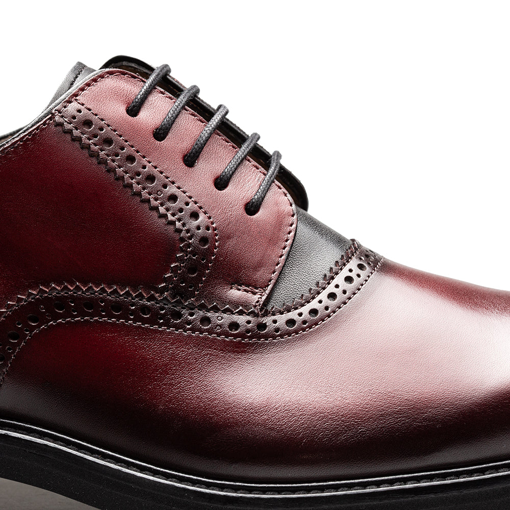 Birch Two-Tone Lug Sole Derby