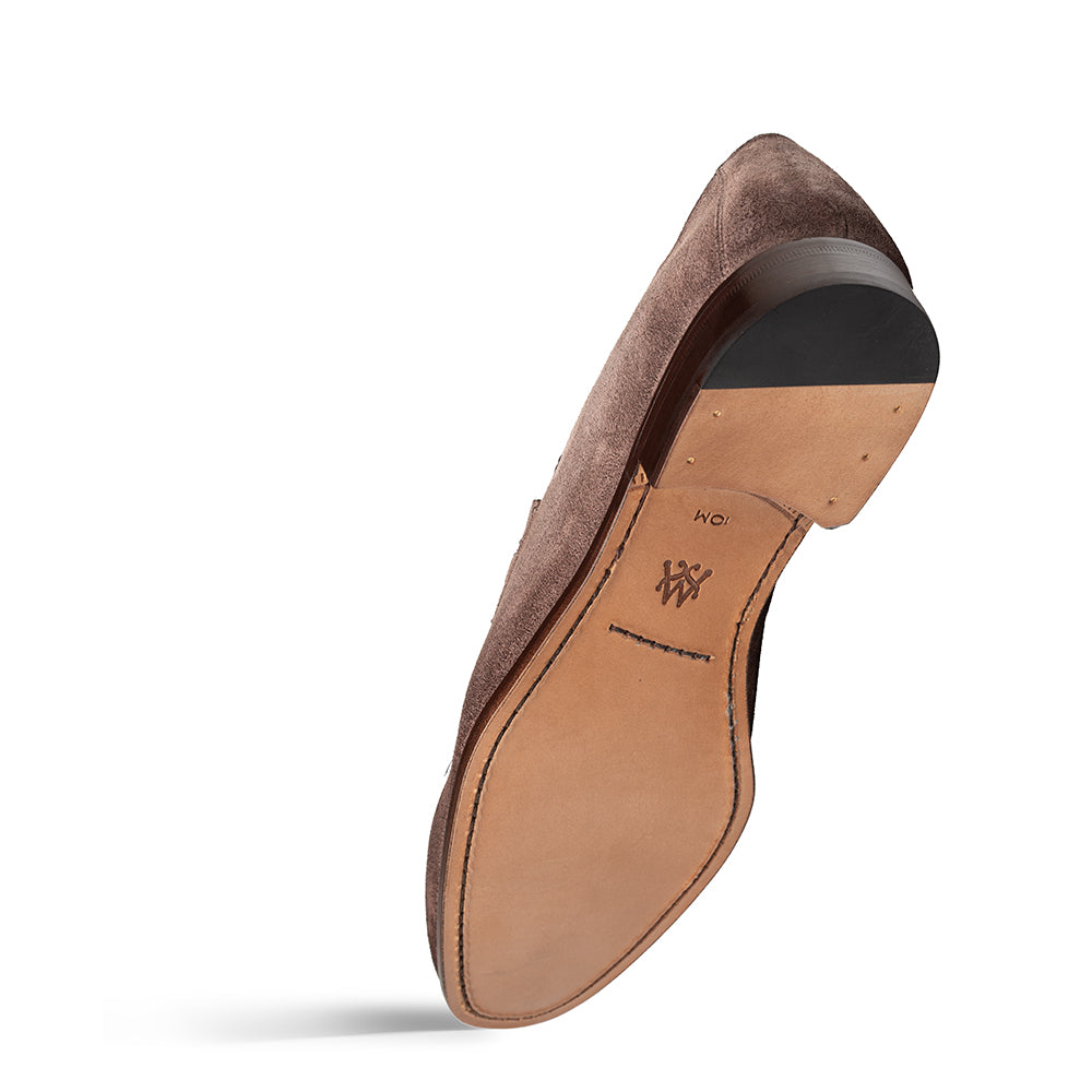 Antelope Suede Ornament Loafer