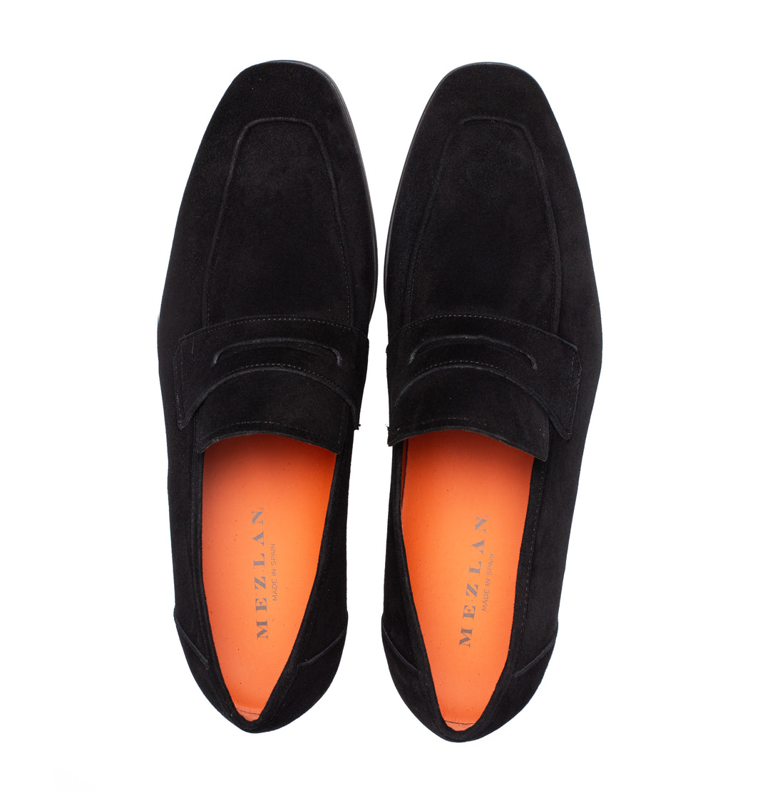 Suede Apron Penny Loafer