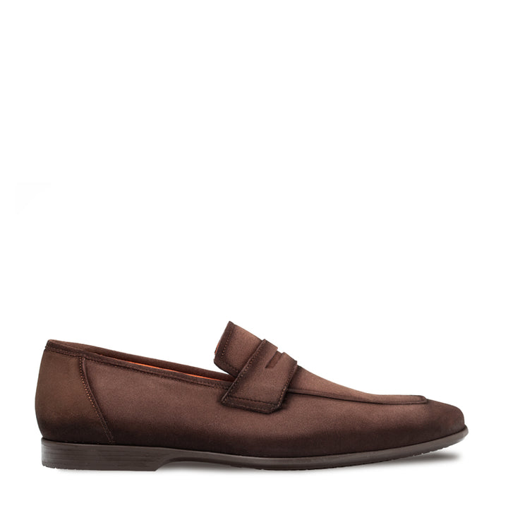 Suede Apron Penny Loafer