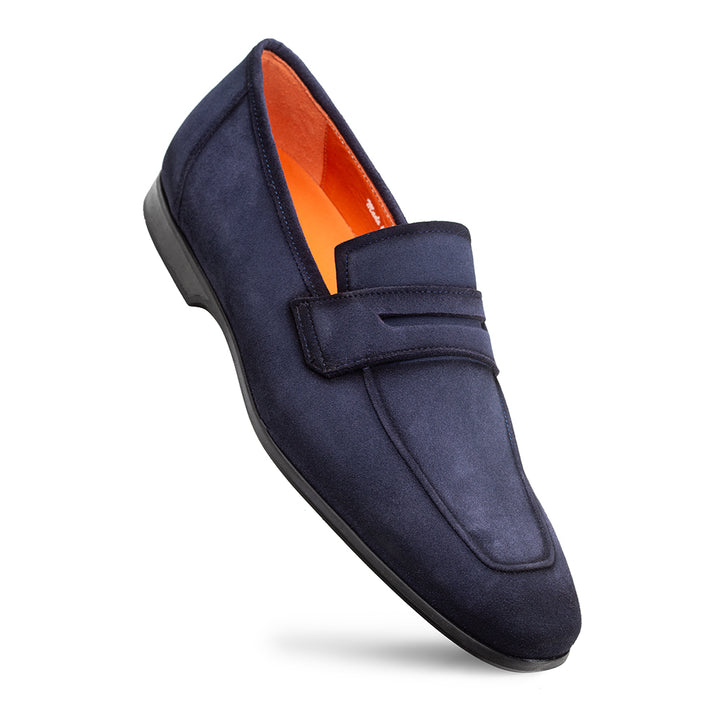 Suede Apron Penny Loafer
