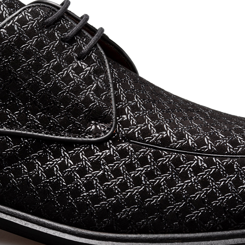 Montage Printed Suede Derby