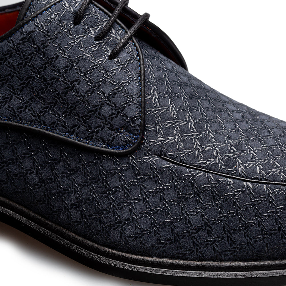 Montage Printed Suede Derby