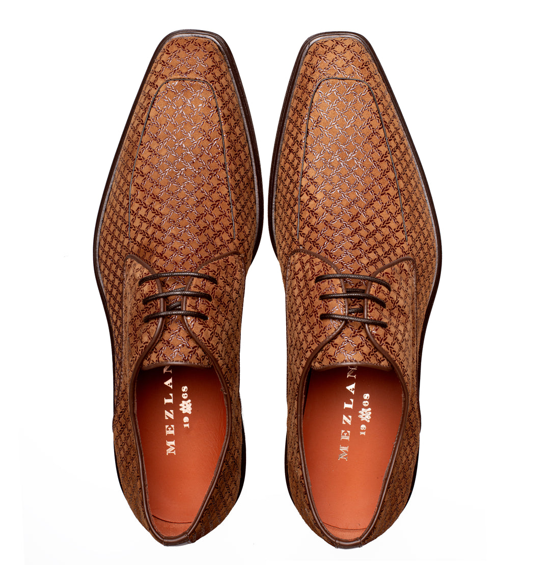 Montage Printed Suede Derby