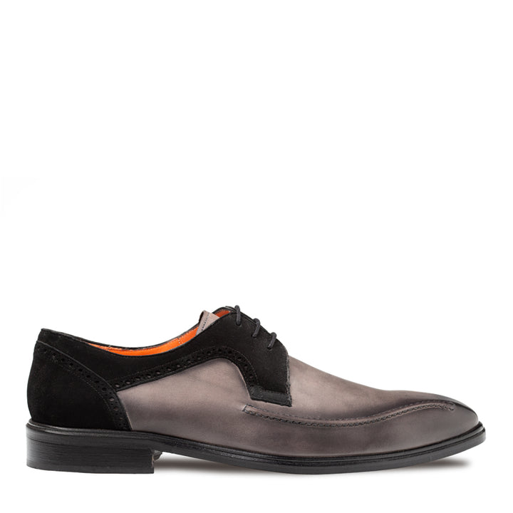 Calf/Suede Bicycle Toe Derby