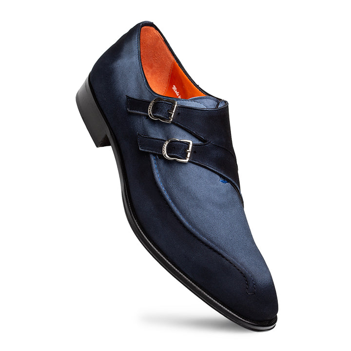 Cascade Suede Double Monk Strap