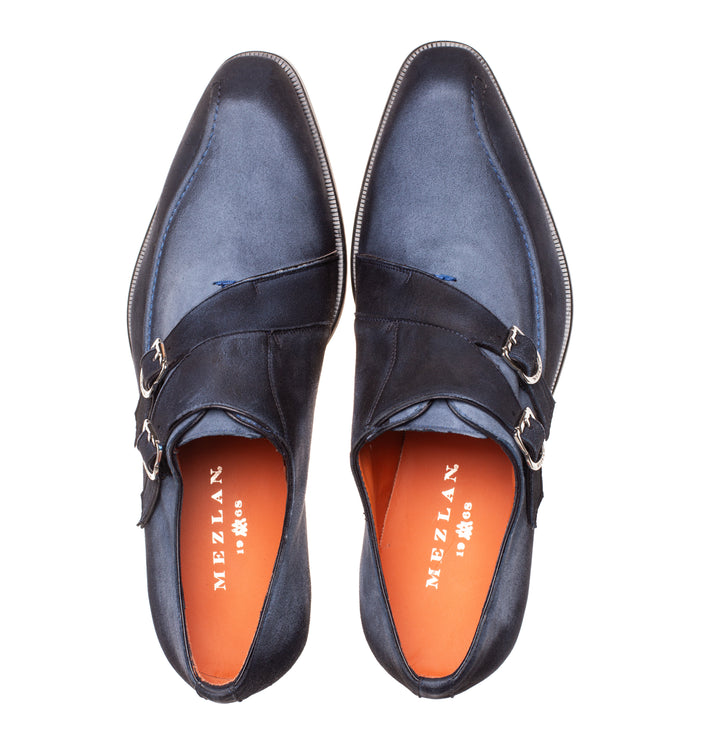 Cascade Suede Double Monk Strap