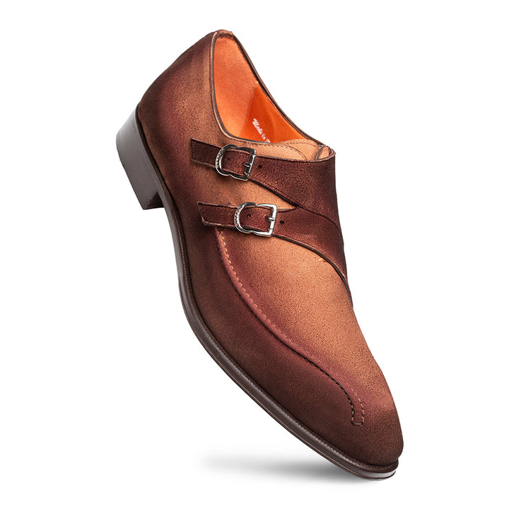 Cascade Suede Double Monk Strap