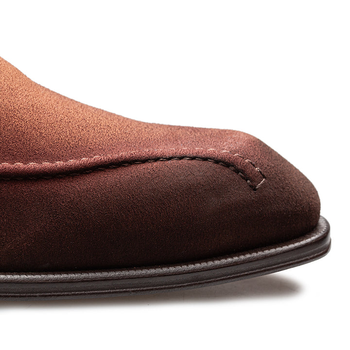 Cascade Suede Double Monk Strap