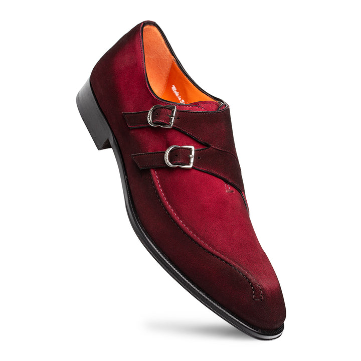 Cascade Suede Double Monk Strap