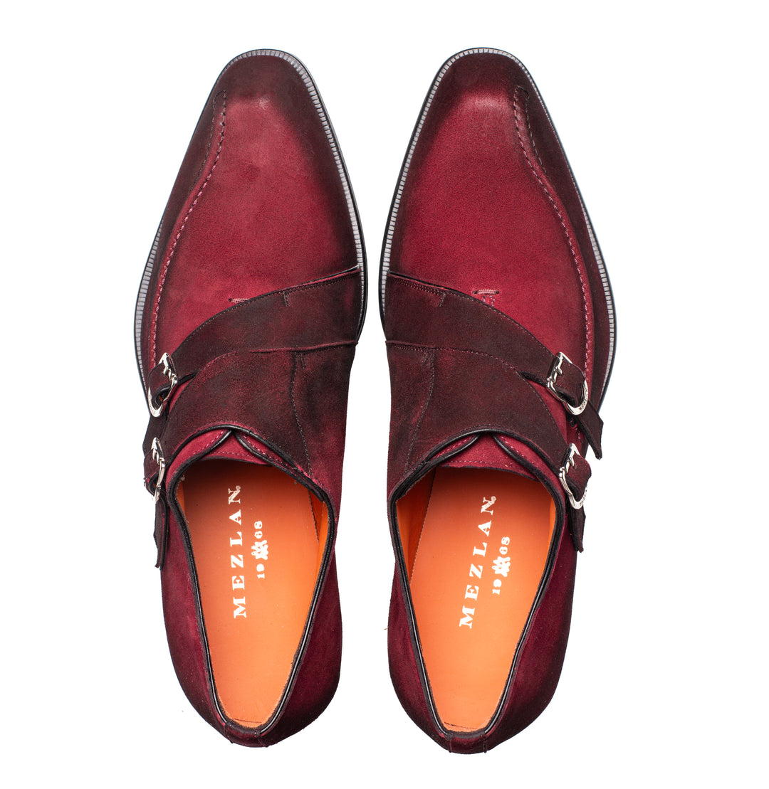 Cascade Suede Double Monk Strap