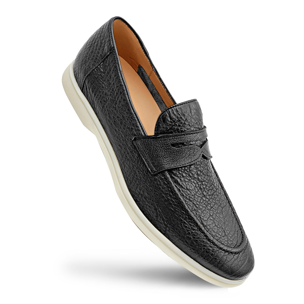 Pebbled Calf Casual Loafer