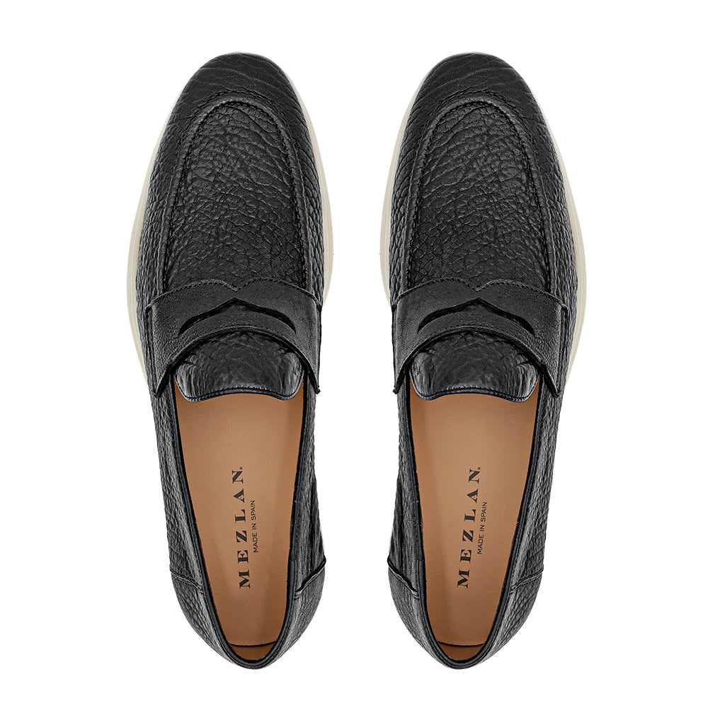 Pebbled Calf Casual Loafer