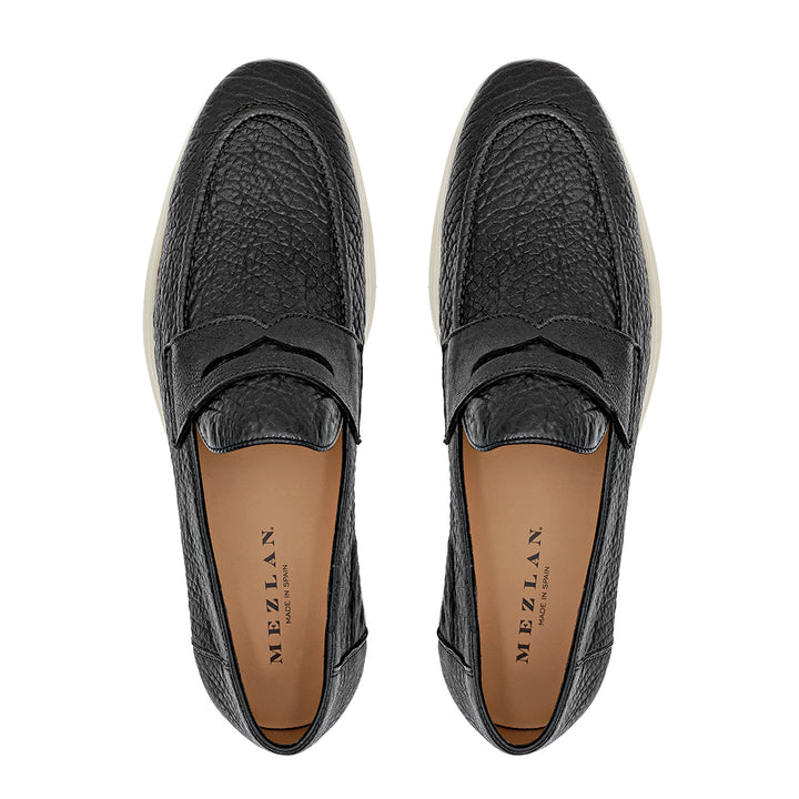 Pebbled Calf Casual Loafer