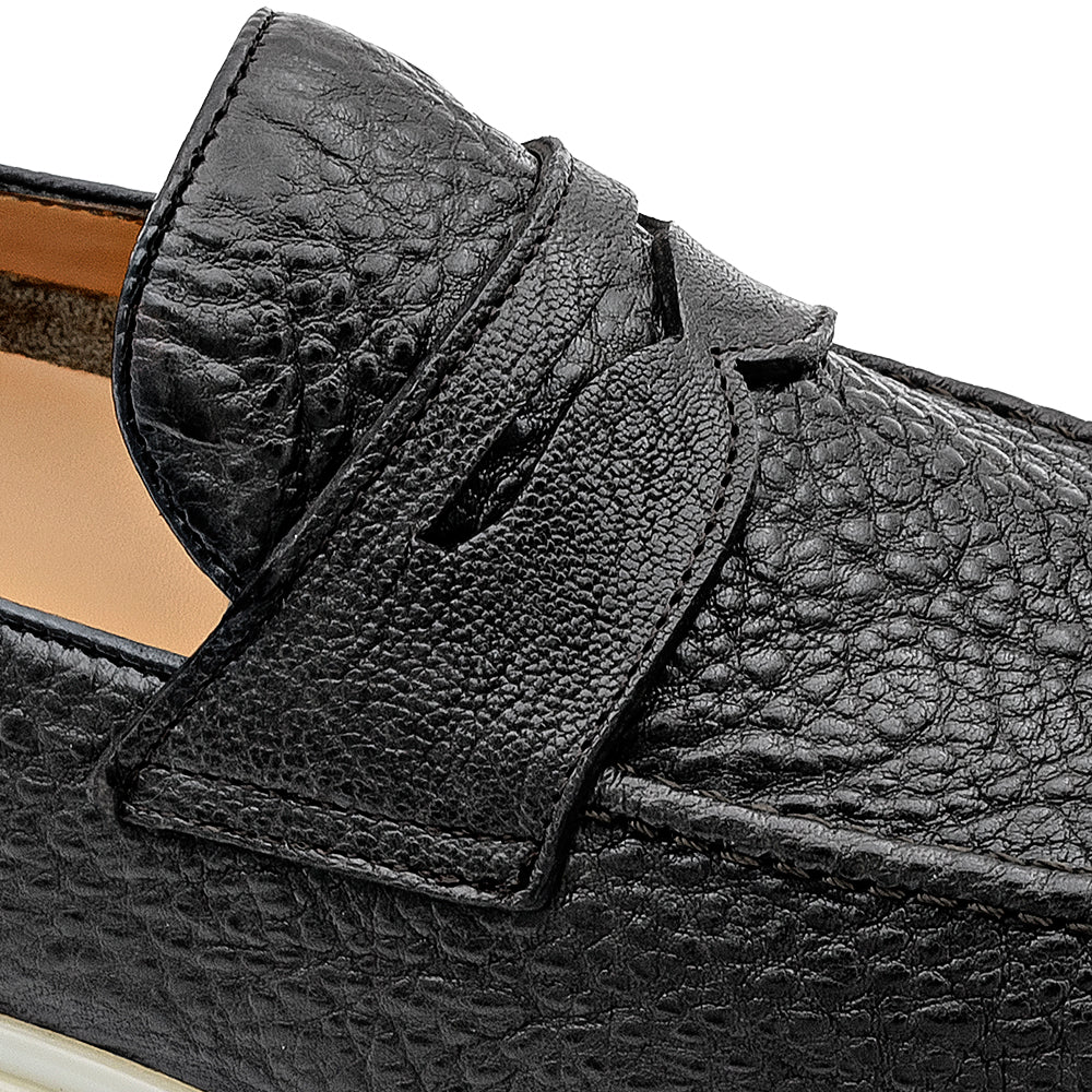 Pebbled Calf Casual Loafer