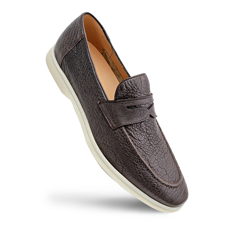 Pebbled Calf Casual Loafer