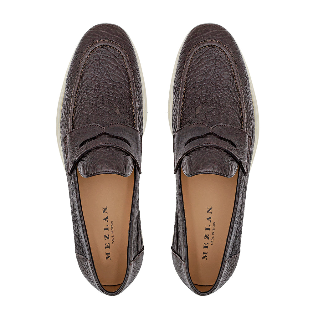 Pebbled Calf Casual Loafer