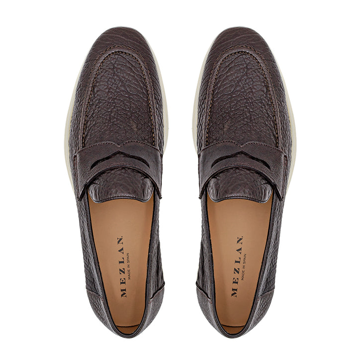 Pebbled Calf Casual Loafer