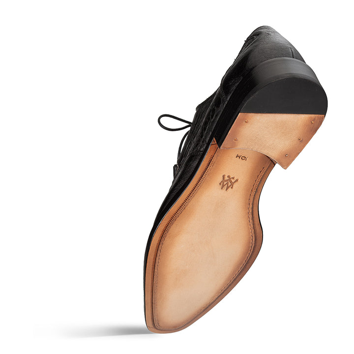 Pebbled 2-Eyelet Derby