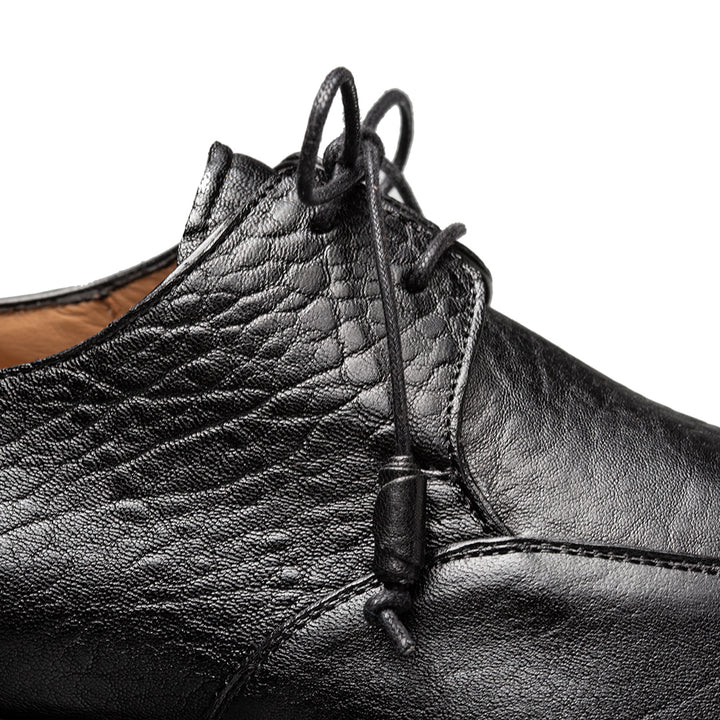 Pebbled 2-Eyelet Derby
