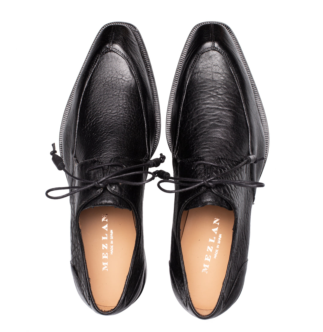 Pebbled 2-Eyelet Derby