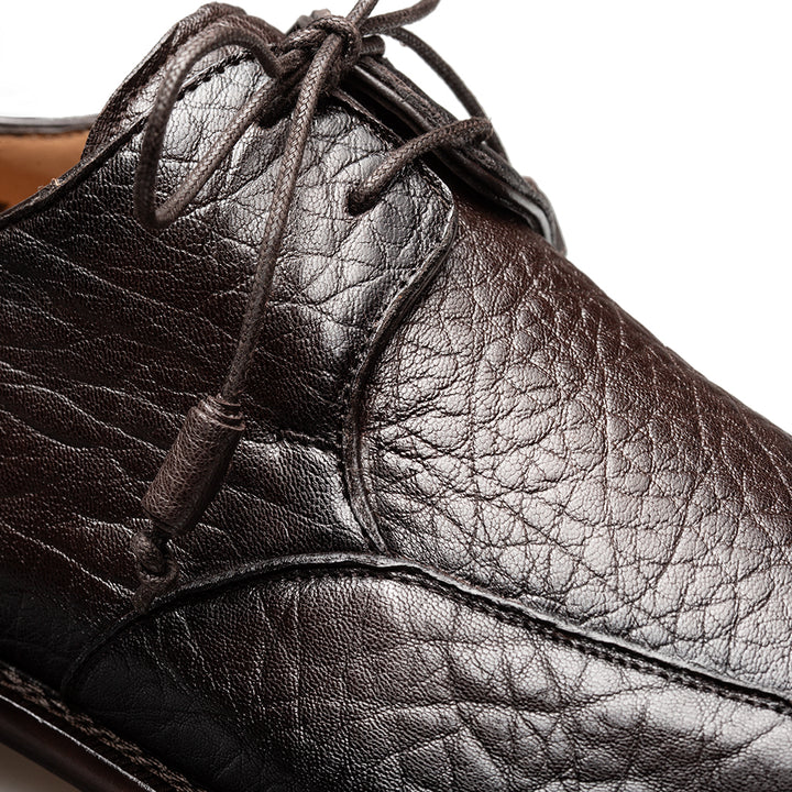 Pebbled 2-Eyelet Derby