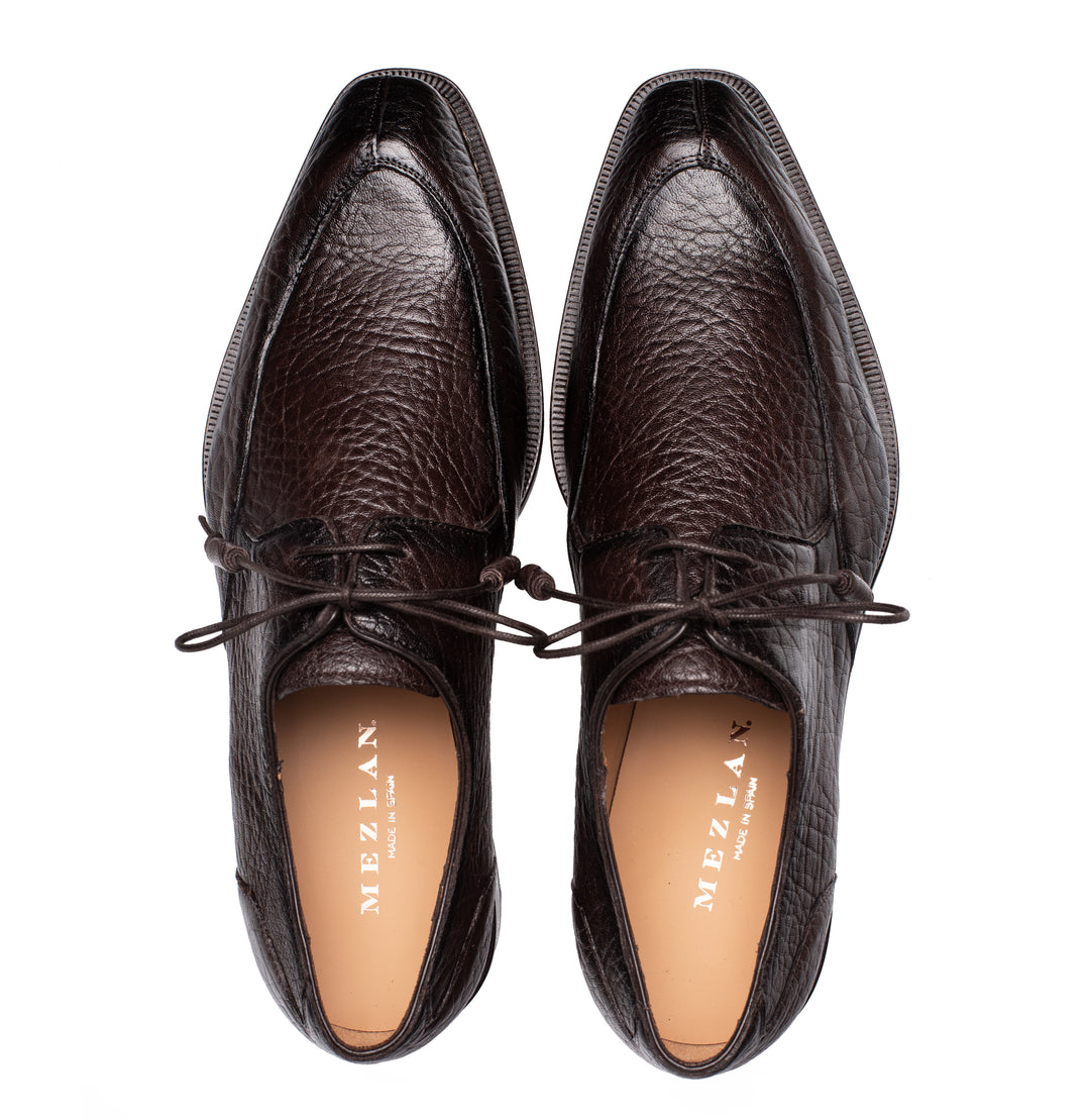 Pebbled 2-Eyelet Derby
