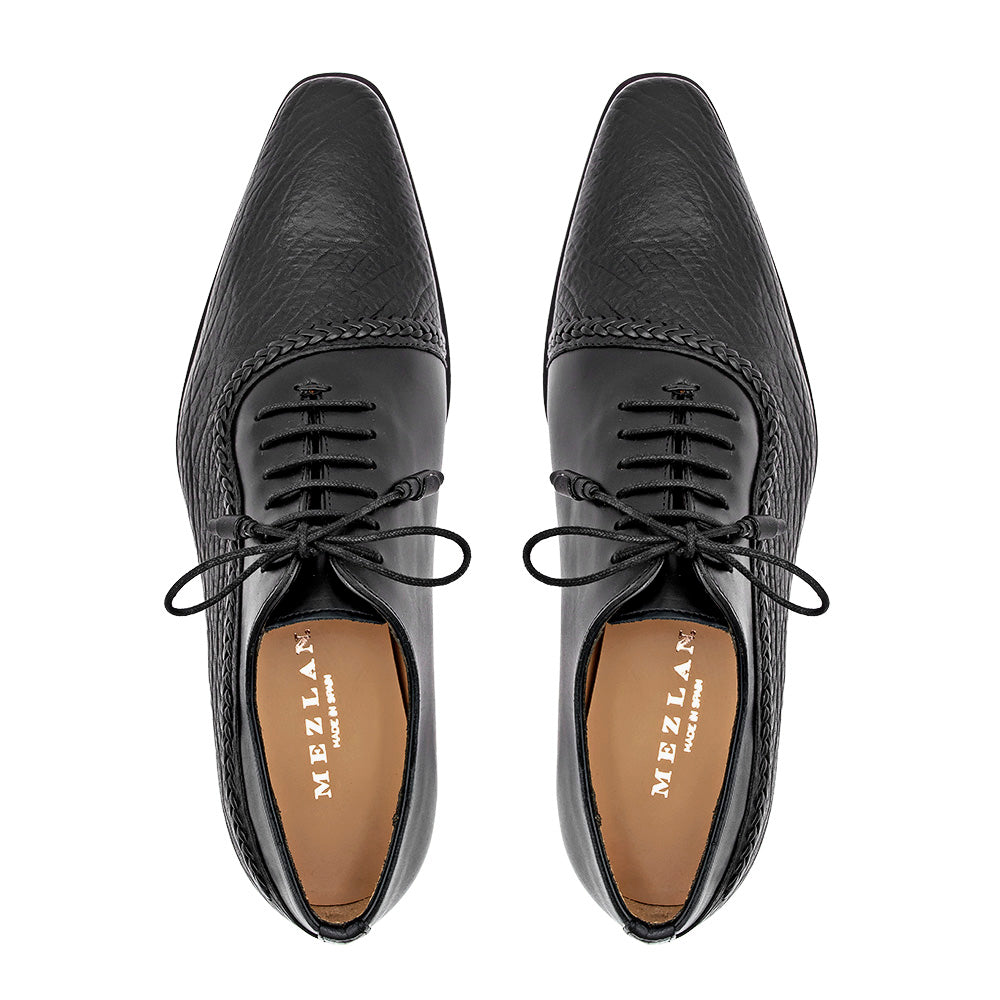 Pebbled/Patina Calf Oxford